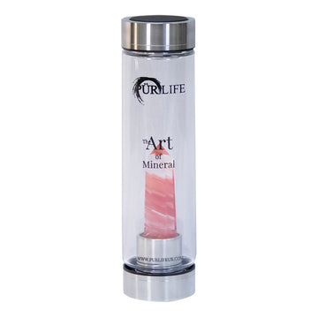 Red Smelting Gemstone Water Bottle